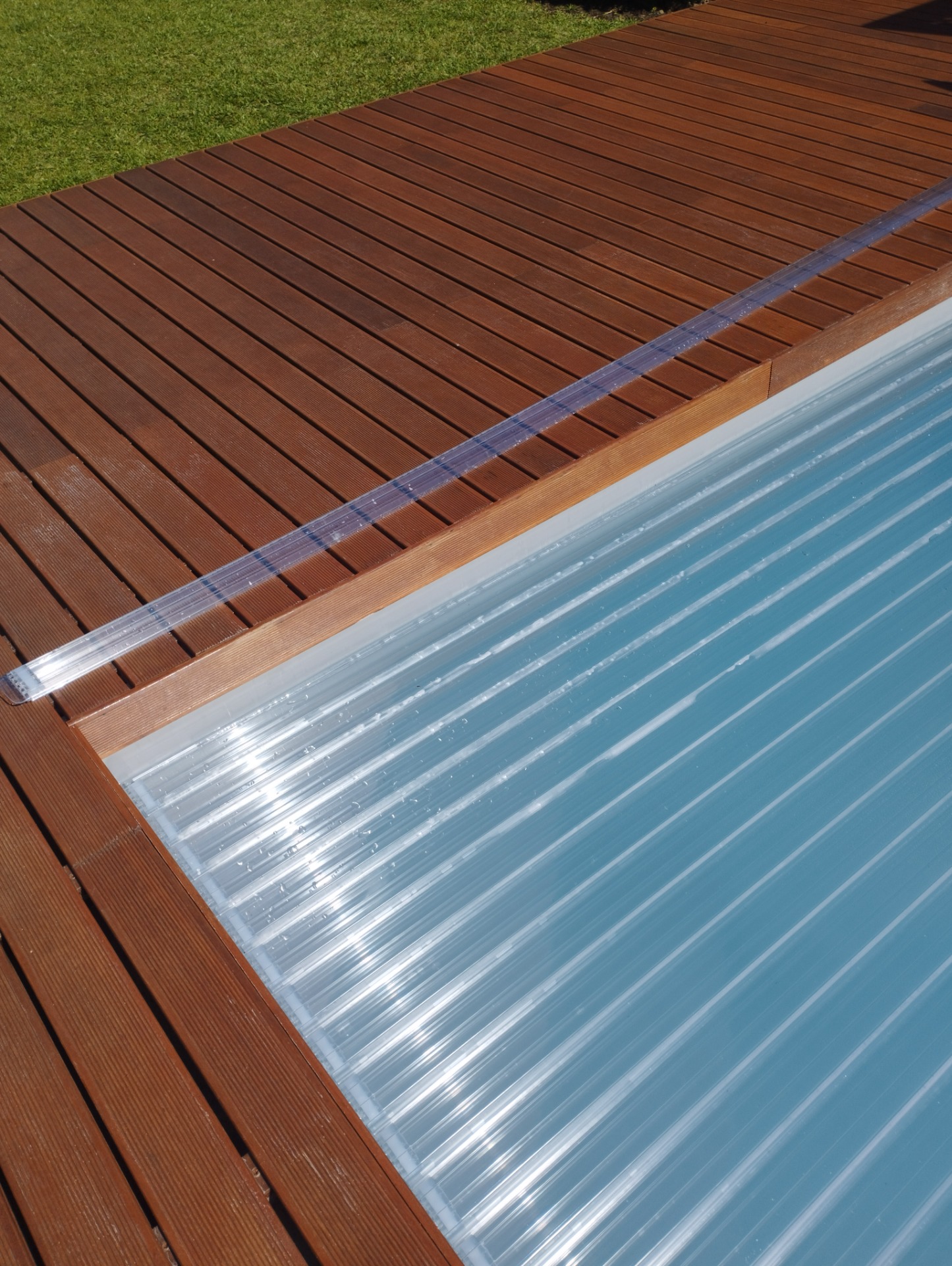 Cobertura em Policarbonato Transparente